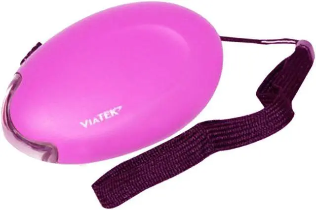Main image of Viatek Mini Dynamo 3 LED Flashlight, Pink