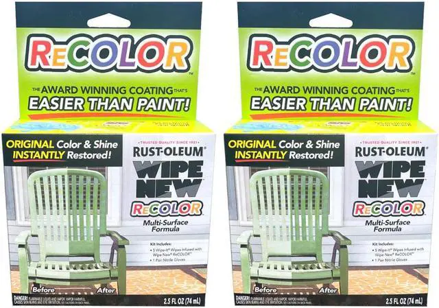 Main image of Wipe New Recolor Furniture Restorer Wipe-On Applicator (Pack of 2)