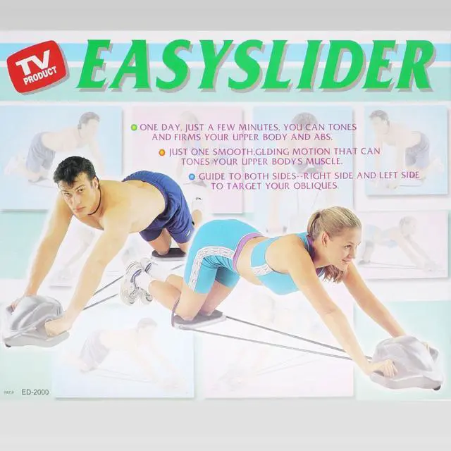 Alt view image 2 of 5 - Easy Slider- AB Deluxe Roller- Compete Upper Body Workout Kit