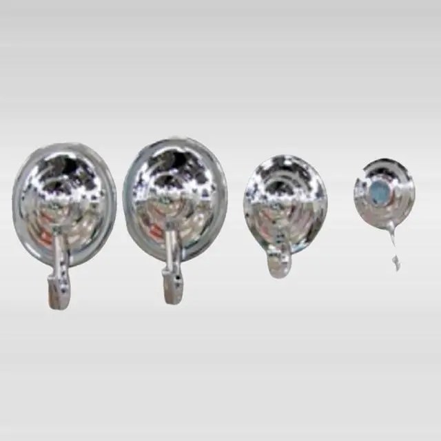 Alt view image 4 of 5 - Forever Suction Hooks -  Set of 8 -  Vacuum Suction Hooks (Silver)