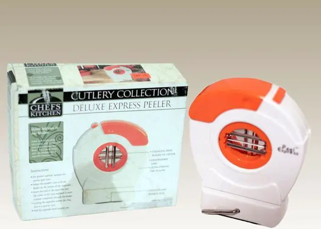 Alt view image 6 of 6 - Express Peeler Deluxe - The Quick Way to Perfectly Peeled Fruits and Veggies