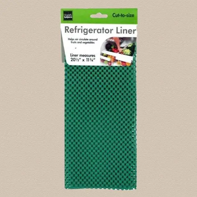 Alt view image 6 of 6 - Double Pack Cushioned Refrigerator Liners - Stylish Protection for Your Food