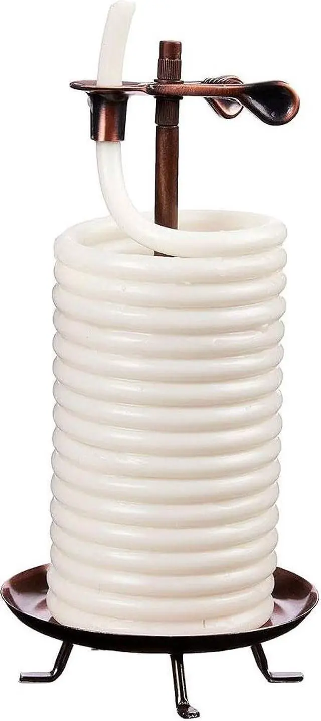 Main image of Candle by the Hour - 80 Hour Vertical - White Vanilla  (20559BW)