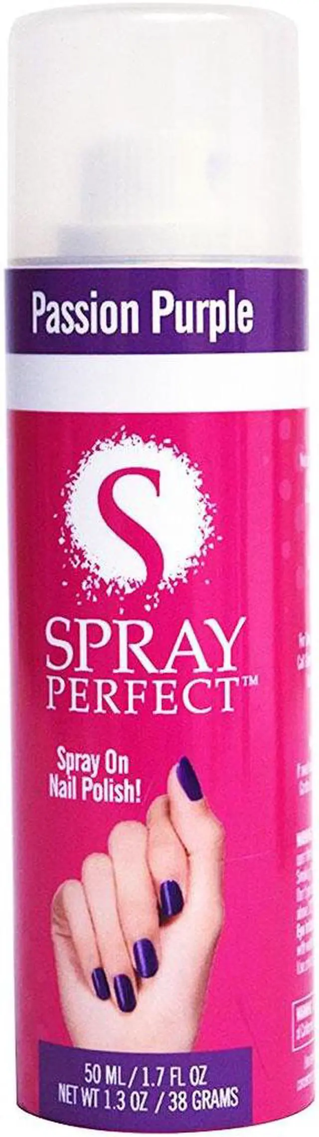 Alt view image 3 of 7 - Spray Perfect Passion Purple Spray-on Nail Polish