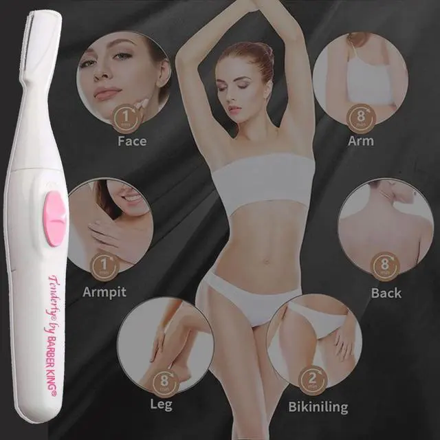 Alt view image 4 of 4 - Tenderly Hair Removal System by Barber King