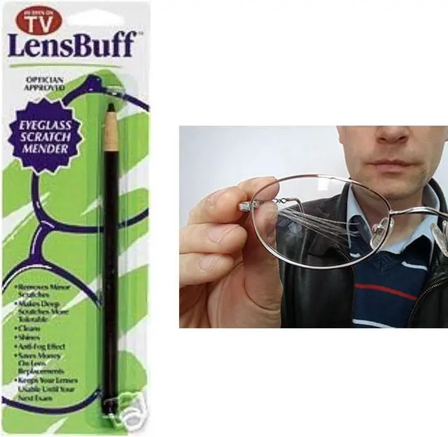 Alt view image 2 of 4 - Lens Buff Eyeglass Scratch Remover