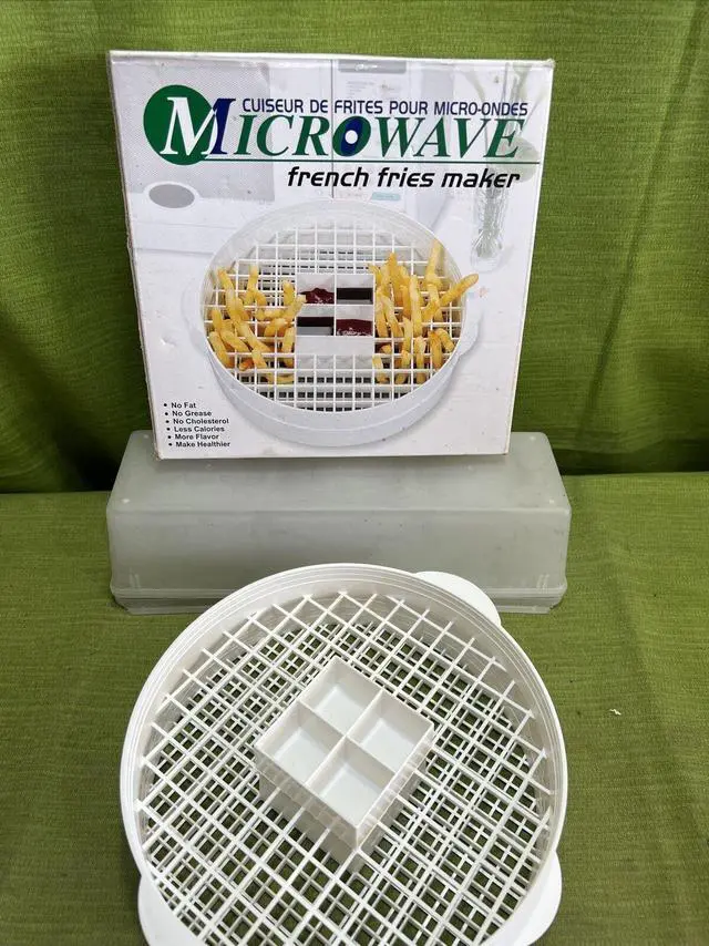 Alt view image 4 of 7 - Microwave French Fries Maker
