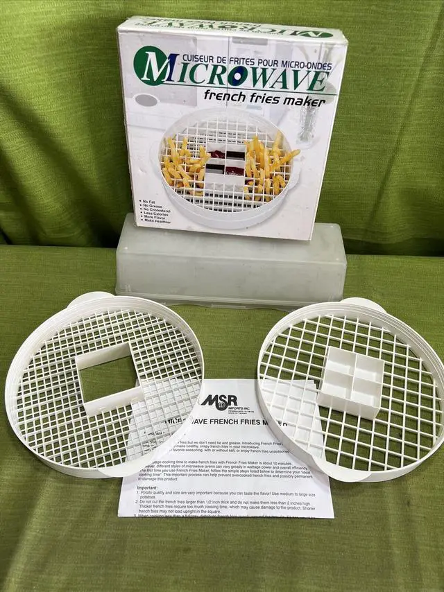 Alt view image 6 of 7 - Microwave French Fries Maker