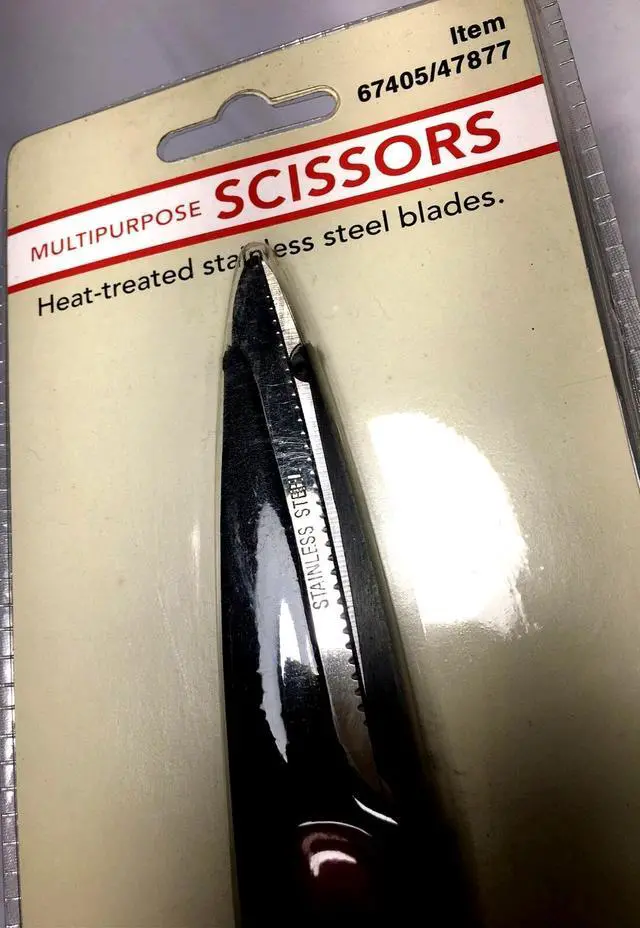 Alt view image 2 of 4 - 8.5" Kitchen Shears  - 3.5" Stainless Steel Blade Chef Cook