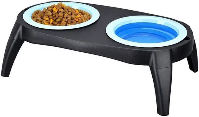 Alt view image 4 of 6 - Travel-Friendly Collapsible Pet Feeder - Perfect for Pets on the Move