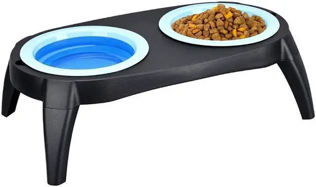 Alt view image 3 of 6 - Travel-Friendly Collapsible Pet Feeder - Perfect for Pets on the Move