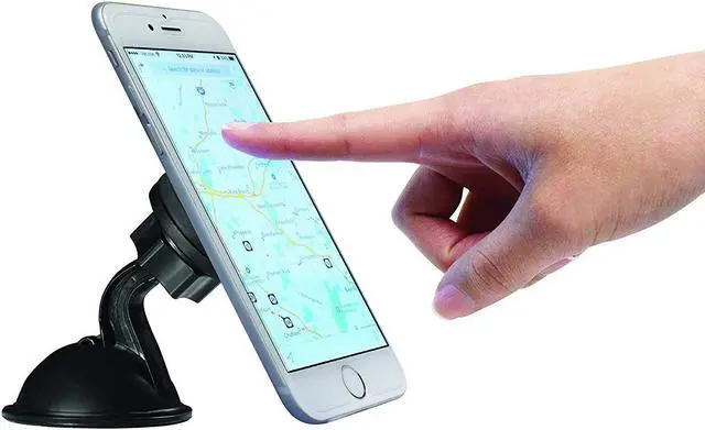 Alt view image 2 of 7 - HandiHolder- Universal Phone Mount- Black