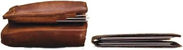 Alt view image 4 of 6 - DuraWallet - Brown - 2 Pack for Ultimate Organization