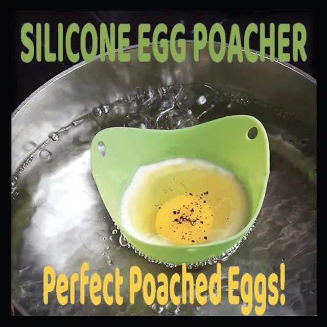 Alt view image 5 of 5 - Silicone Egg Poacher Pods - 8 ct. - Heat-Resistant Nonstick Cooking Cups for Eggs