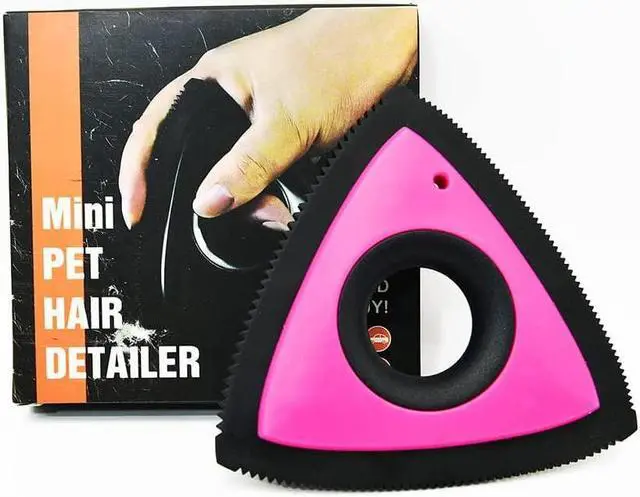 Alt view image 2 of 6 - Mini Pet Hair Detailer Reusable Fur Removal Brush Tool - Assorted Colors