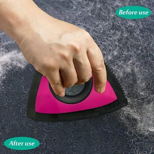 Alt view image 4 of 6 - Mini Pet Hair Detailer Reusable Fur Removal Brush Tool - Assorted Colors