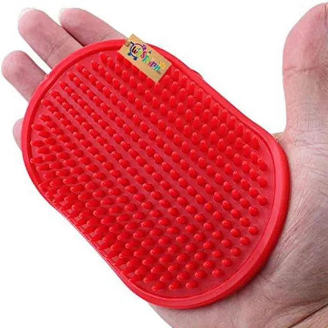 Alt view image 4 of 7 - Pet Grooming Palm Brush