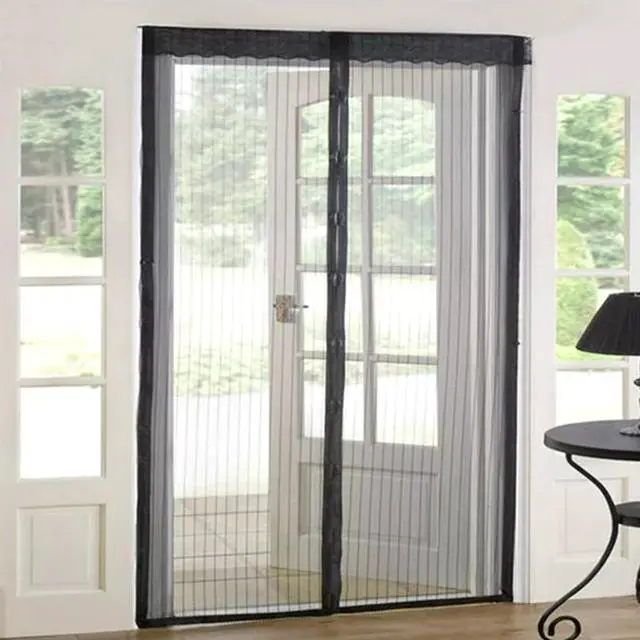 Alt view image 2 of 7 - Magnet Mesh Door for Single, Sliding, and French Doors