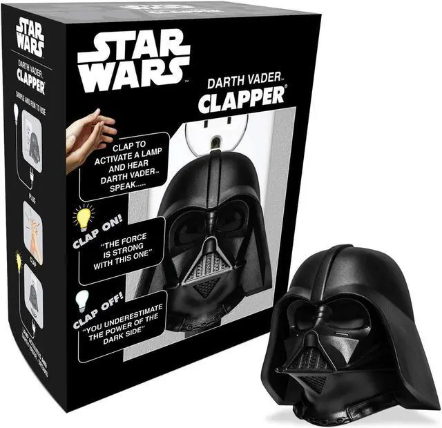 Alt view image 3 of 6 - Darth Vader Talking Clapper - Iconic Star Wars Sound Effects