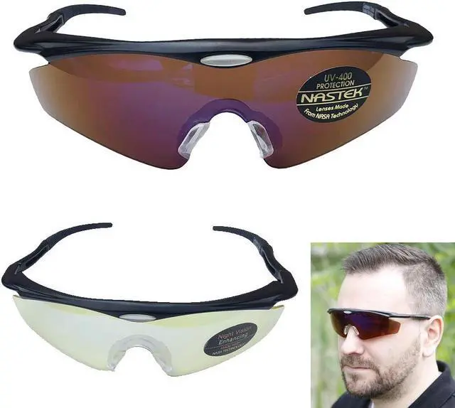 Alt view image 2 of 3 - NasTek Sport Sunglasses