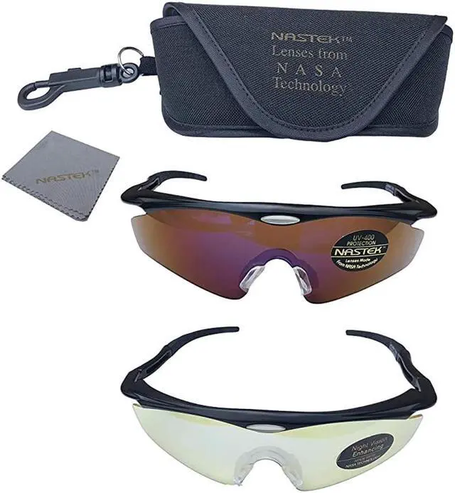 Alt view image 3 of 3 - NasTek Sport Sunglasses