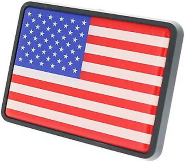 Main image of Truck Tails - Trailer Hitch Receiver Cover - USA Flag