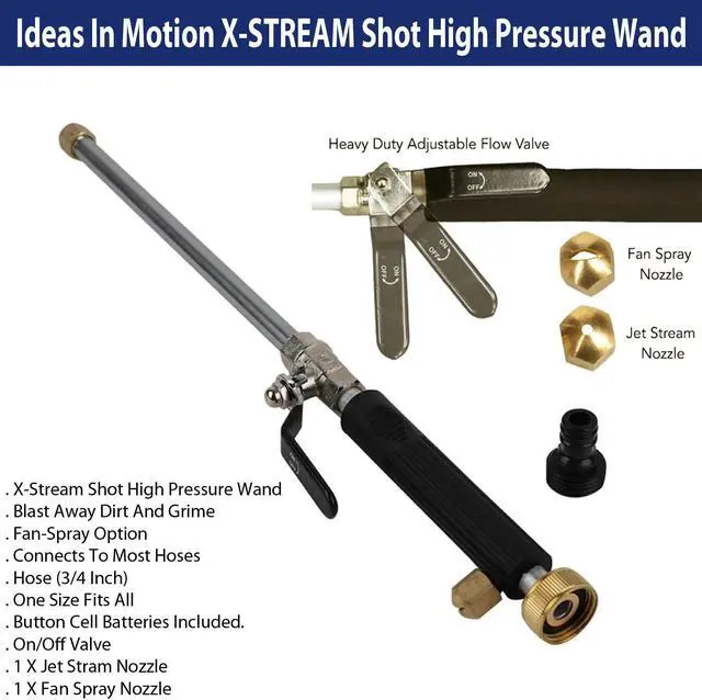Alt view image 4 of 5 - Ideas In Motion X-STREAM Shot High Pressure Wand