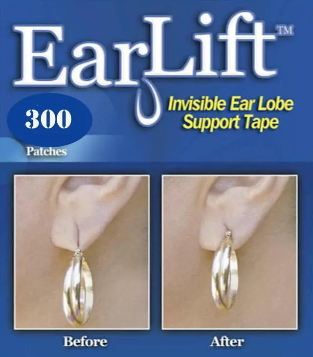 Alt view image 2 of 3 - Earlift  Earring Support Patches - 5 Pack (300 patches)