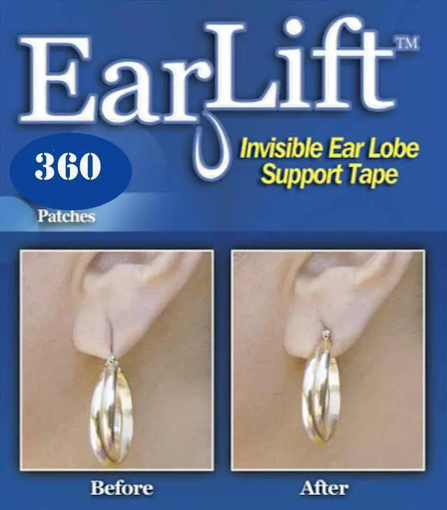 Alt view image 2 of 4 - Earlift Earring Support Patches - 6 Pack (360 patches)