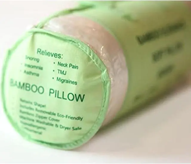Alt view image 4 of 4 - The Best Bamboo Pillow  (Queen-Firm) 28 in. x 19 in.