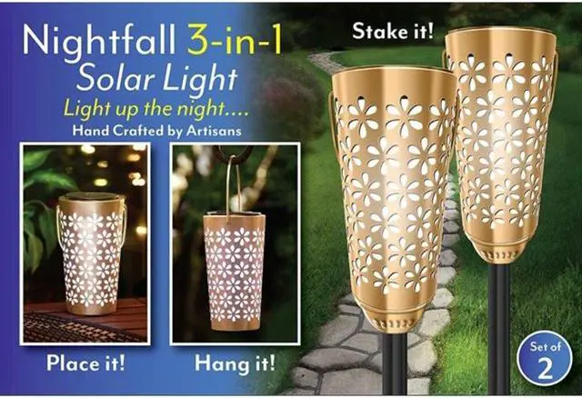 Main image of Night Fall 3 in 1 Solar Light