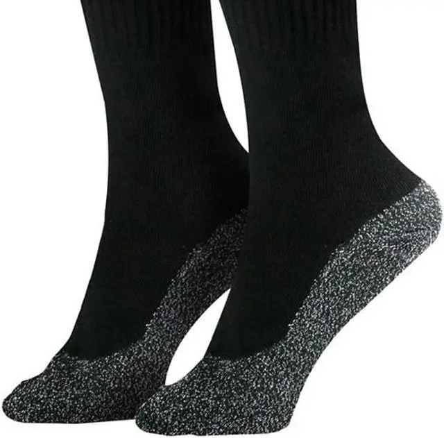Main image of Cozy Toes High-Heat Thermal Winter Socks - Black - Small/Medium