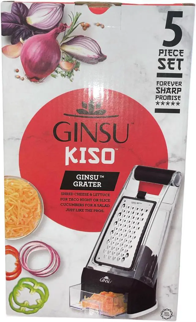 Alt view image 6 of 7 - Ginsu Multi-Purpose Grater/Slicer