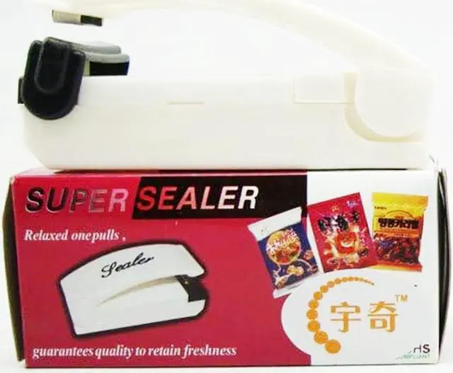 Alt view image 3 of 7 - Super Sealer  Portable Mini Plastic Bag Sealing Machine