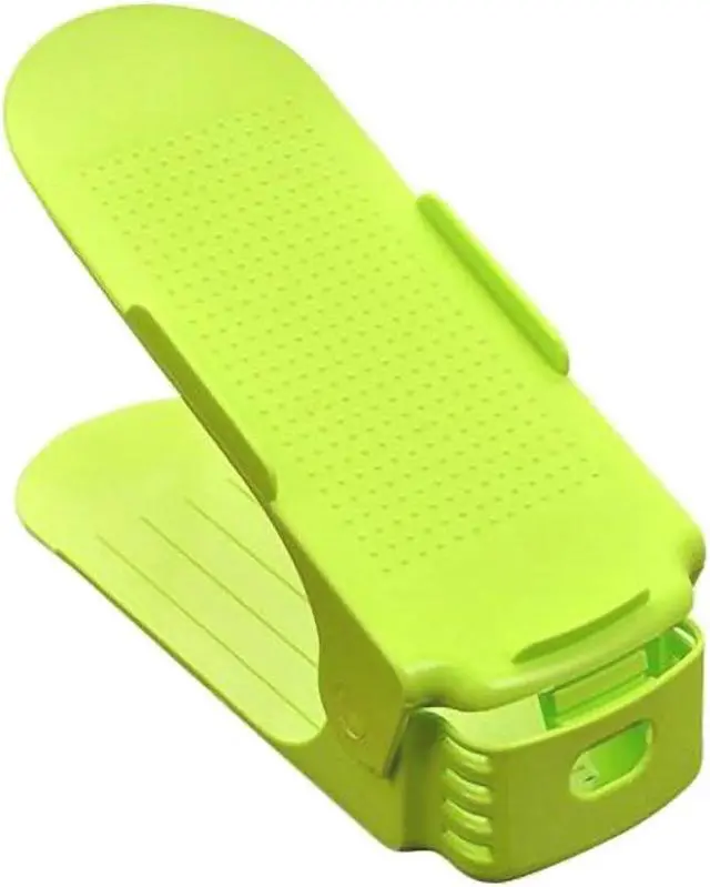 Main image of Shoe Double Decker - Efficient Space-Saving Organizer- Green