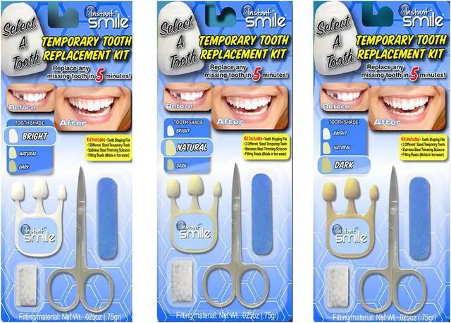 Main image of Instant Smile Select A Tooth Temporary Tooth Replacement Kit- Combo
