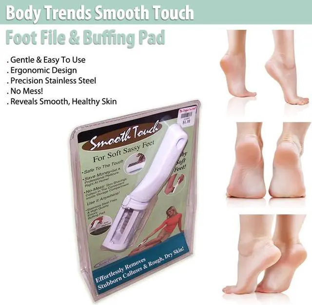 Alt view image 3 of 4 - Body Trends Smooth Touch Foot File & Buffing Pad