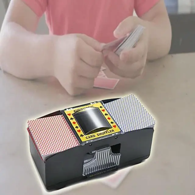 Alt view image 3 of 4 - Kole Imports Card Shuffler Playing Accessories, Regular, Multicolor