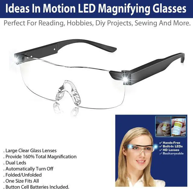 Alt view image 3 of 5 - Ideas In Motion LED Magnifying Glasses