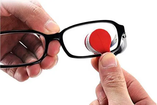 Alt view image 2 of 6 - Essential Living Microfiber Eyeglass Cleaner- 5 Pack