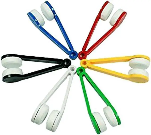 Alt view image 6 of 6 - Essential Living Microfiber Eyeglass Cleaner- 5 Pack