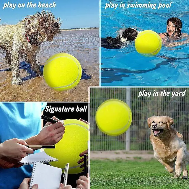 Alt view image 5 of 7 - Jumbo Pet Tennis Ball - 9.5"