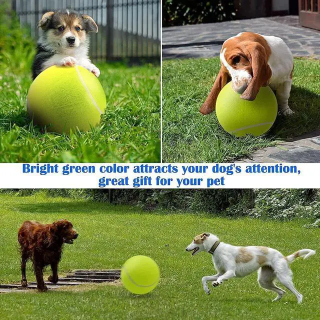 Alt view image 6 of 7 - Jumbo Pet Tennis Ball - 9.5"