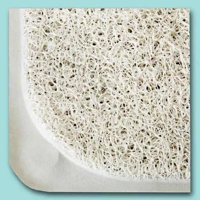 Alt view image 2 of 5 - Non-Slip Shower Rug - For Shower or Bath (30 x 18) White