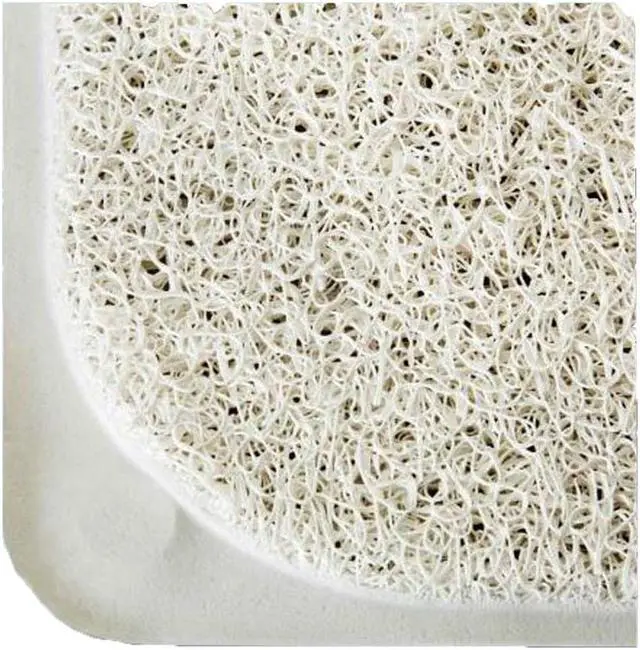 Alt view image 4 of 5 - Non-Slip Shower Rug - For Shower or Bath (30 x 18) White