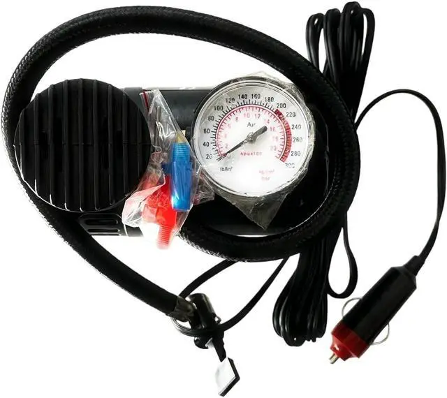 Main image of Mini Air Compressor for Tires and Inflatables-300 PSI