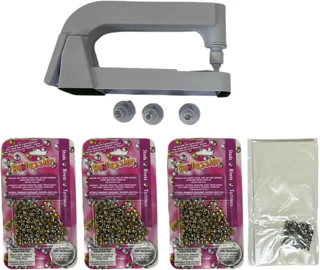 Alt view image 3 of 5 - Bedazzler DELUXE - Gold & Silver Stud Kit - 600 Gold & Silver Studs
