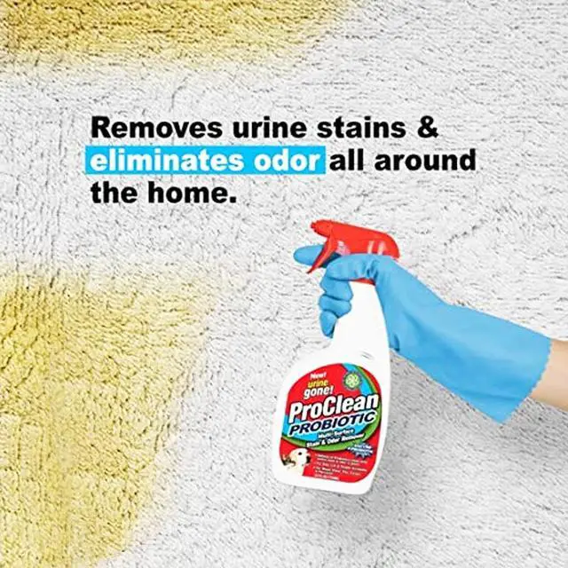 Alt view image 6 of 6 - Urine Gone ProClean Stain and Odor Remover with Black Light, 20 Fl Oz