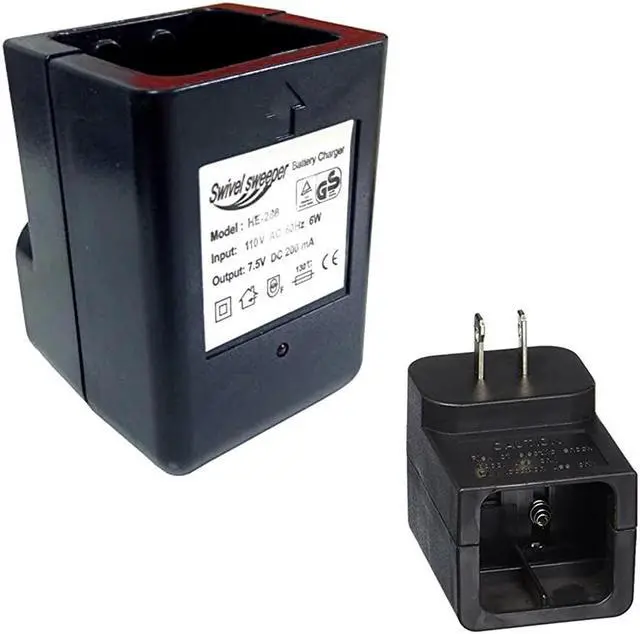 Alt view image 5 of 5 - Wall Charger for G2 Cordless Swivel Sweepers Batteries (Assorted Colors)