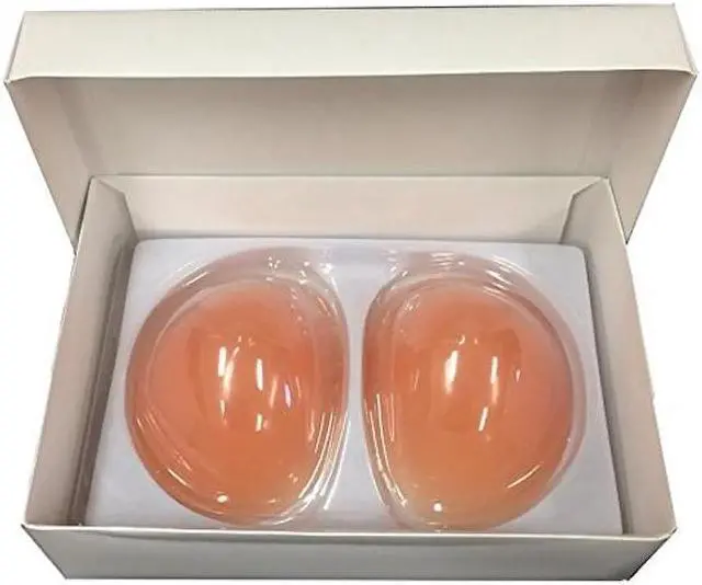 Alt view image 2 of 4 - Silicone Breast Enhancers Inserts Gives A More Natural Look (Nude)- Large